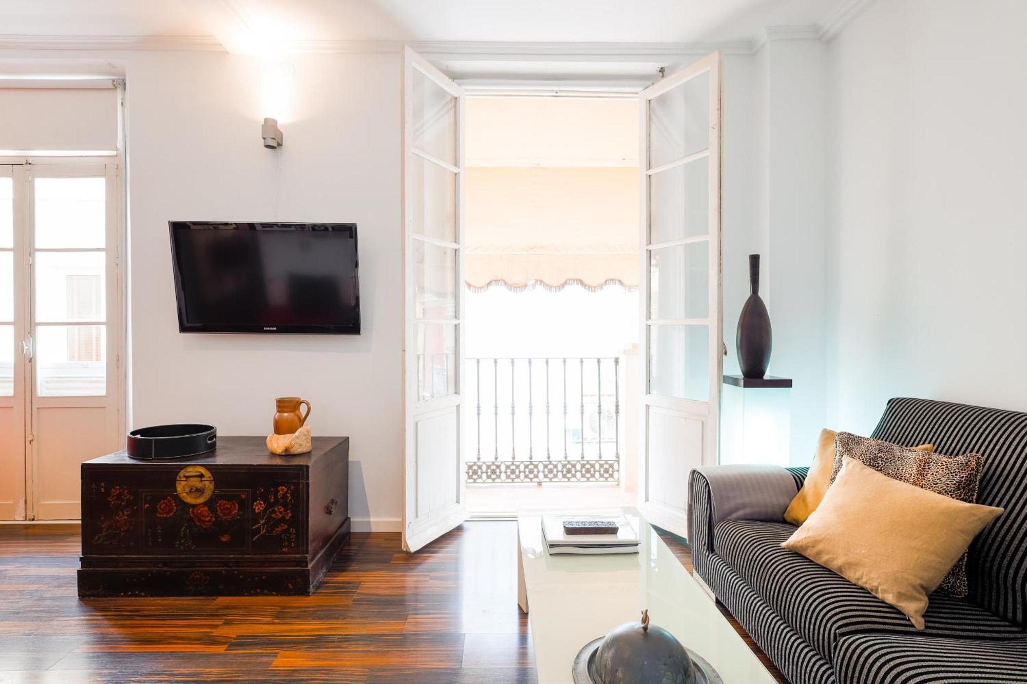 C92 - Rustic Two Bedrooms Apartment With Terrace Málaga Extérieur photo