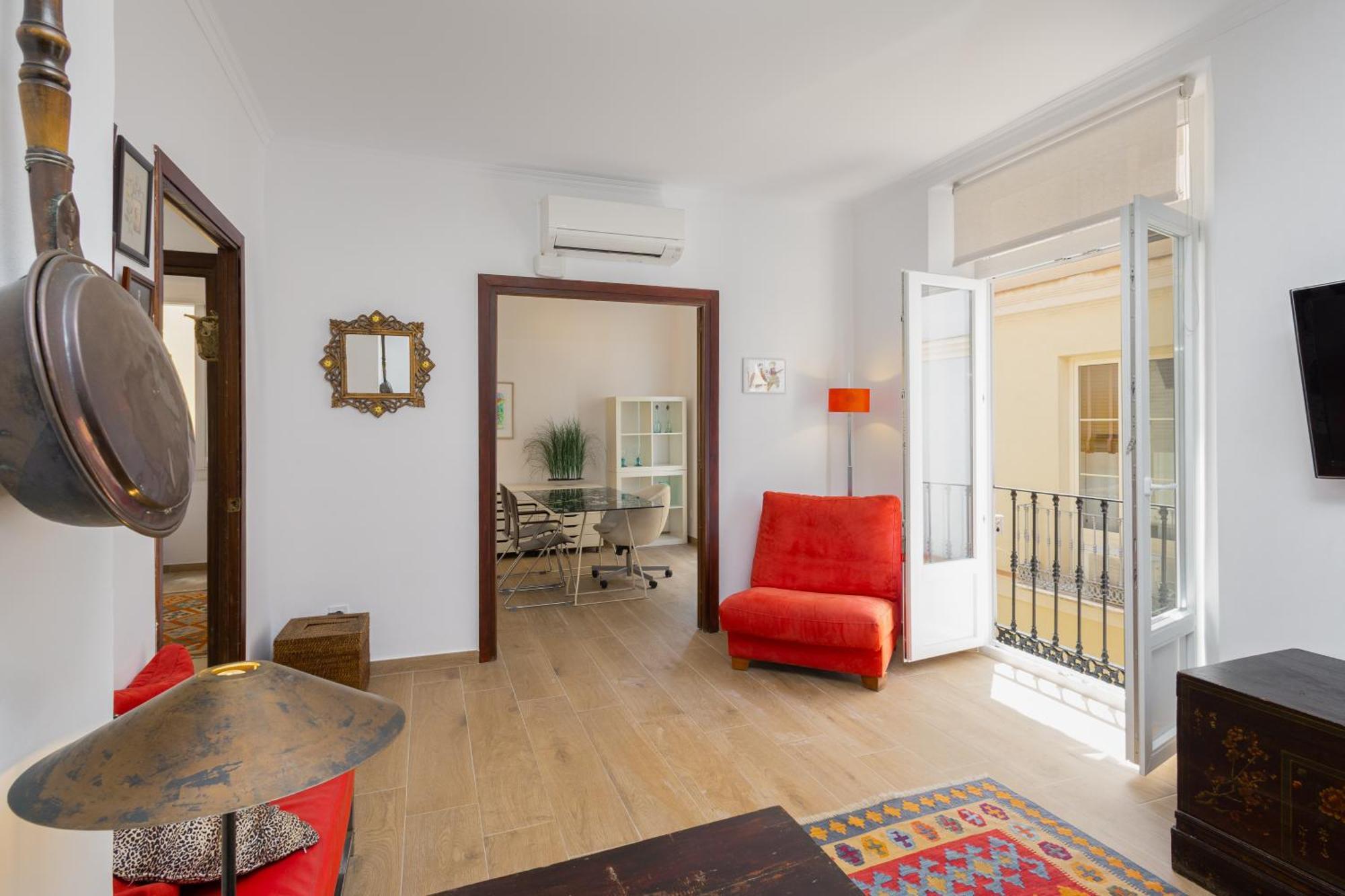C92 - Rustic Two Bedrooms Apartment With Terrace Málaga Extérieur photo