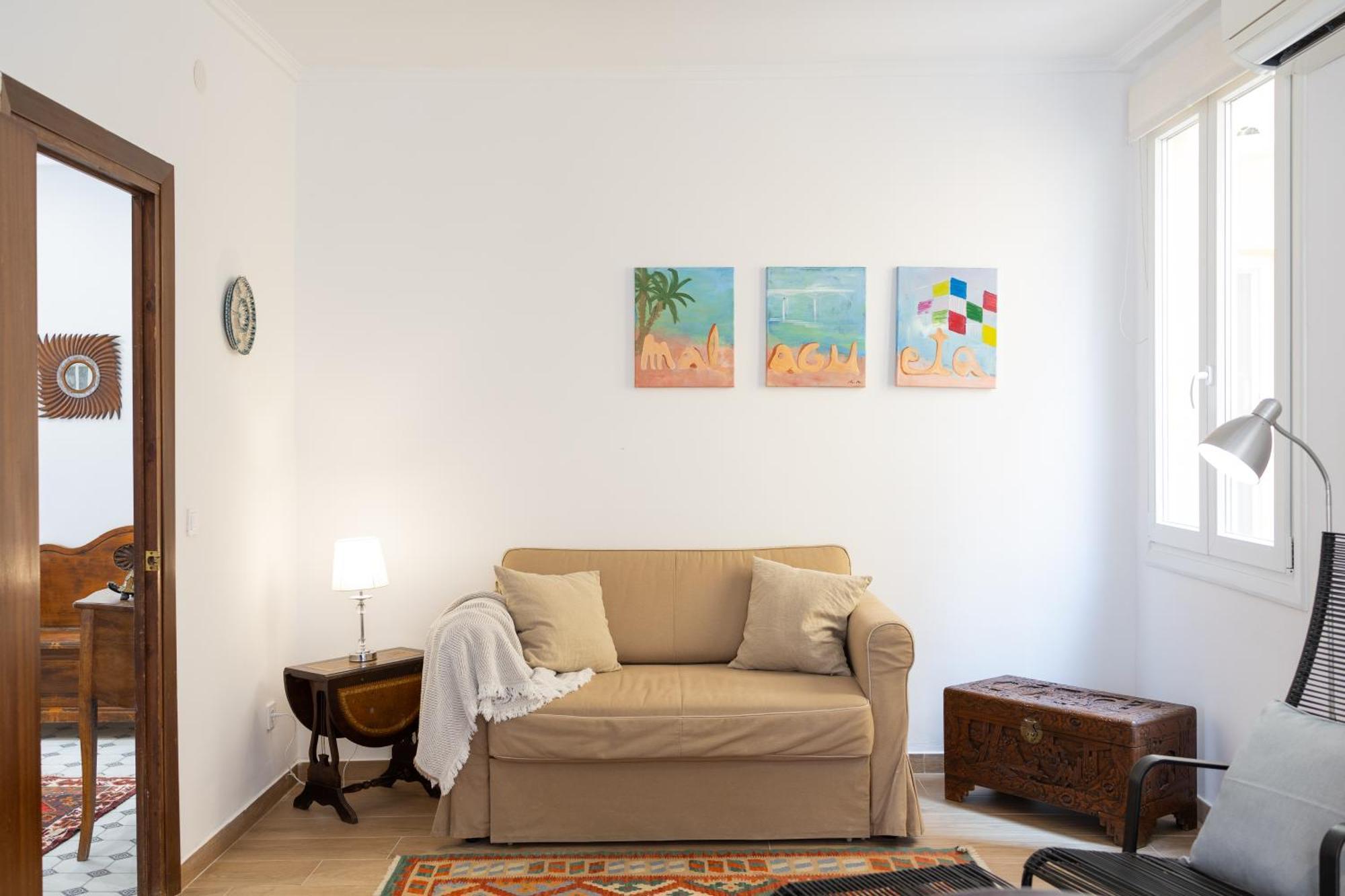 C92 - Rustic Two Bedrooms Apartment With Terrace Málaga Extérieur photo