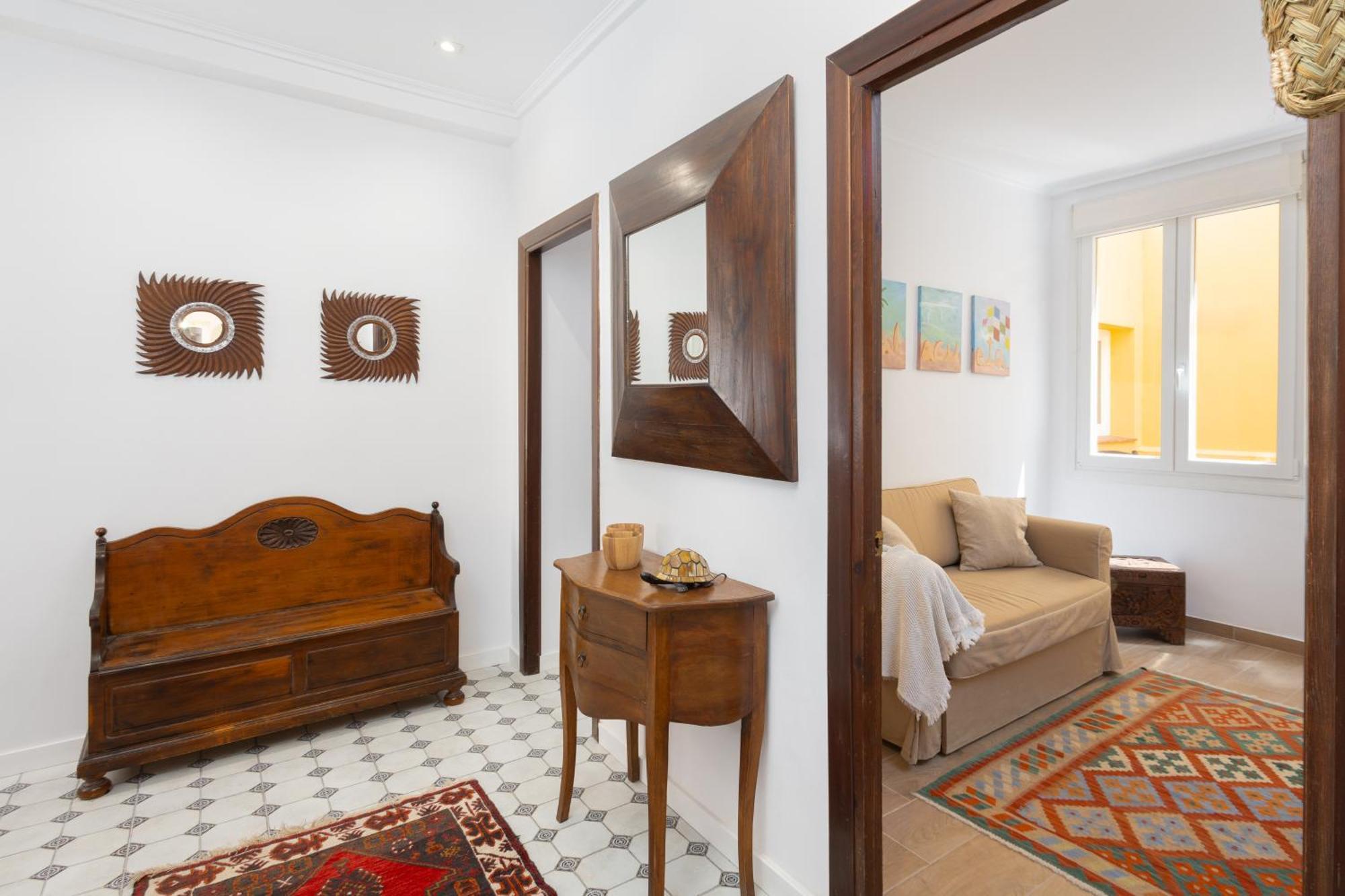 C92 - Rustic Two Bedrooms Apartment With Terrace Málaga Extérieur photo