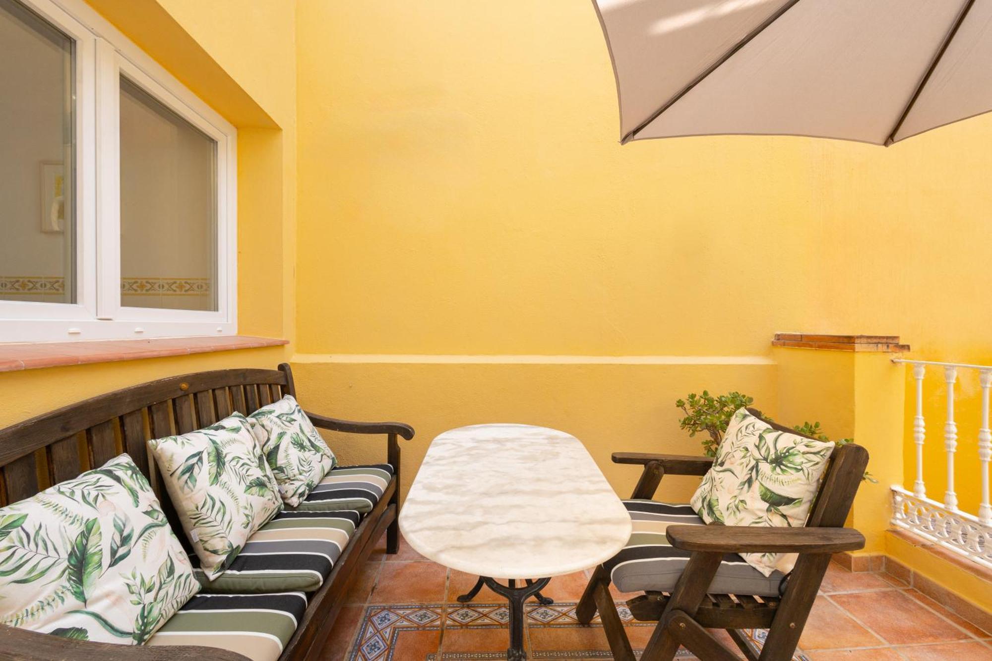 C92 - Rustic Two Bedrooms Apartment With Terrace Málaga Extérieur photo